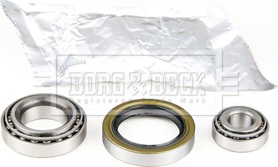 Borg & Beck BWK216 - Подшипник ступицы колеса, комплект www.autospares.lv