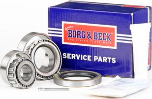 Borg & Beck BWK231 - Подшипник ступицы колеса, комплект www.autospares.lv