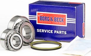 Borg & Beck BWK233 - Подшипник ступицы колеса, комплект www.autospares.lv