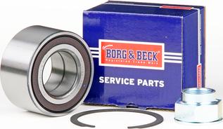 Borg & Beck BWK714 - Подшипник ступицы колеса, комплект www.autospares.lv