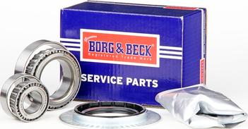 Borg & Beck BWK781 - Подшипник ступицы колеса, комплект www.autospares.lv