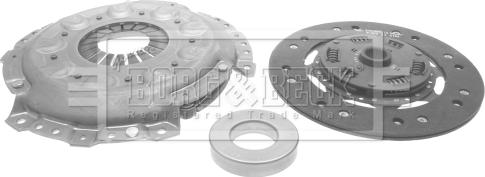 Borg & Beck HK9544 - Комплект сцепления www.autospares.lv