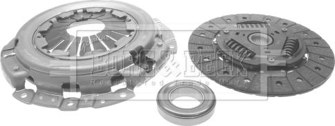 Borg & Beck HK9500 - Комплект сцепления www.autospares.lv