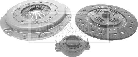 Borg & Beck HK9198 - Clutch Kit www.autospares.lv