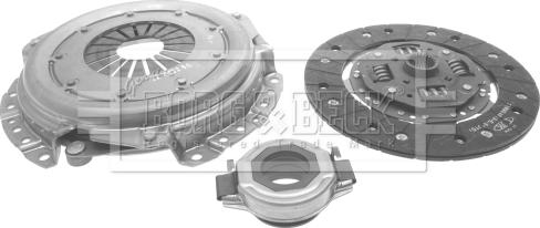 Borg & Beck HK9153 - Комплект сцепления www.autospares.lv