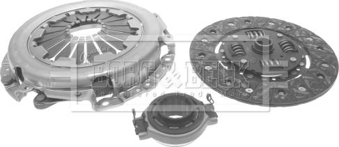 Borg & Beck HK9245 - Комплект сцепления www.autospares.lv