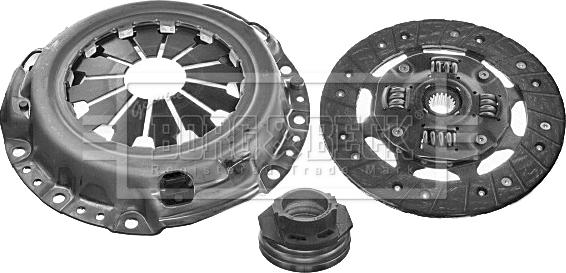 Borg & Beck HK9281 - Комплект сцепления www.autospares.lv