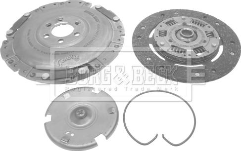 Borg & Beck HK6400 - Sajūga komplekts autospares.lv