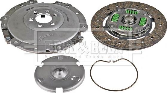 Borg & Beck HK6537 - Clutch Kit www.autospares.lv