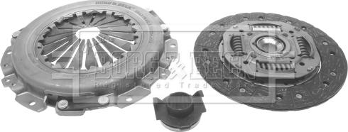 Borg & Beck HK6811 - Комплект сцепления www.autospares.lv