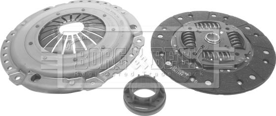 Borg & Beck HK6296 - Комплект сцепления www.autospares.lv