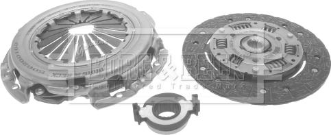 Borg & Beck HK6217 - Комплект сцепления www.autospares.lv