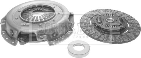 Borg & Beck HK2473 - Комплект сцепления www.autospares.lv