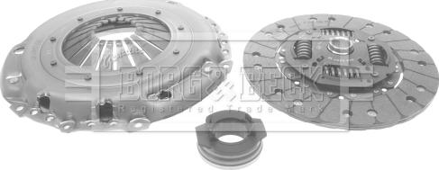 Borg & Beck HK2509 - Clutch Kit www.autospares.lv