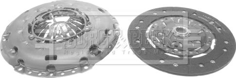 Borg & Beck HK2512 - Clutch Kit www.autospares.lv