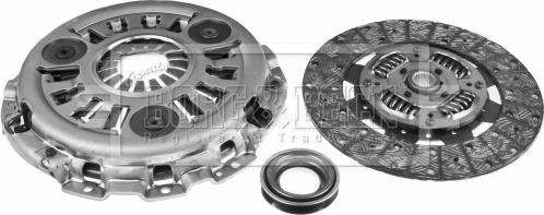 Borg & Beck HK2645 - Комплект сцепления www.autospares.lv