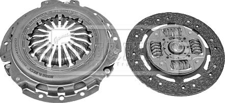 Borg & Beck HK2046 - Sajūga komplekts autospares.lv