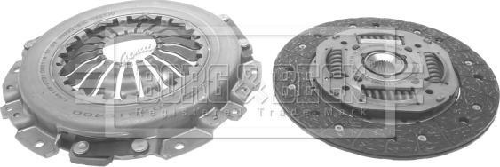 Borg & Beck HK2056 - Комплект сцепления www.autospares.lv