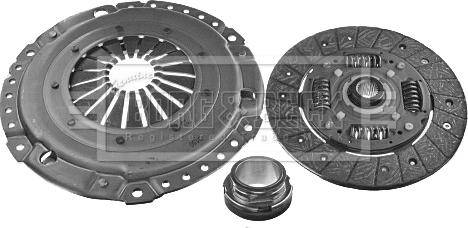 Borg & Beck HK2116 - Sajūga komplekts autospares.lv