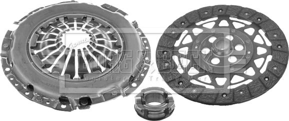 Borg & Beck HK2123 - Clutch Kit www.autospares.lv