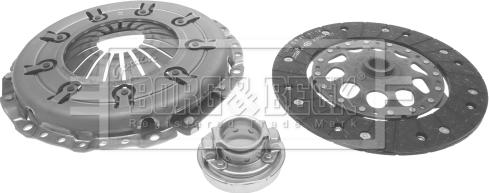 Borg & Beck HK7853 - Комплект сцепления www.autospares.lv