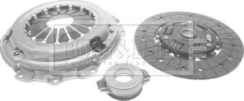 Borg & Beck HK7869 - Комплект сцепления www.autospares.lv