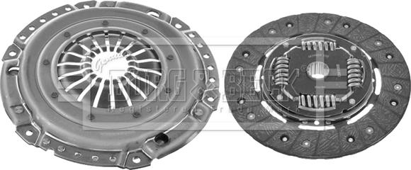 Borg & Beck HK7865 - Комплект сцепления www.autospares.lv