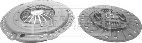 Borg & Beck HK7866 - Комплект сцепления www.autospares.lv