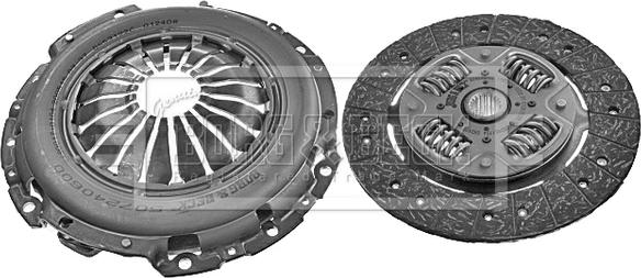 Borg & Beck HK7882 - Комплект сцепления www.autospares.lv