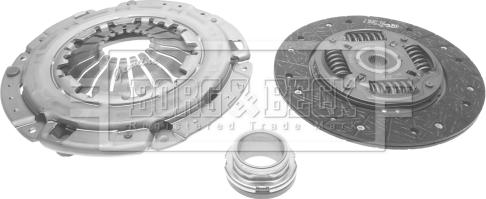 Borg & Beck HK7823 - Комплект сцепления www.autospares.lv