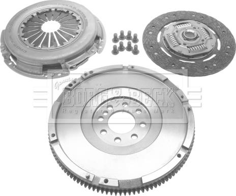 Borg & Beck HKF1051 - Pārveidošanas komplekts, Sajūgs www.autospares.lv