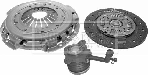 Borg & Beck HKT1033 - Sajūga komplekts autospares.lv