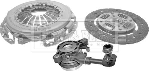 Borg & Beck HKT1193 - Clutch Kit www.autospares.lv