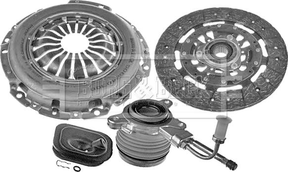 Borg & Beck HKT1173 - Clutch Kit www.autospares.lv