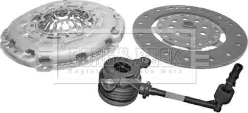 Borg & Beck HKT1390 - Clutch Kit www.autospares.lv