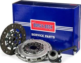 Borg & Beck HKT1319 - Комплект сцепления www.autospares.lv