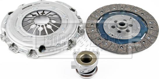 Borg & Beck HKT1264 - Clutch Kit www.autospares.lv