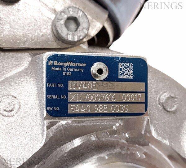 BorgWarner 5440 988 0035 - Kompresors, Turbopūte autospares.lv