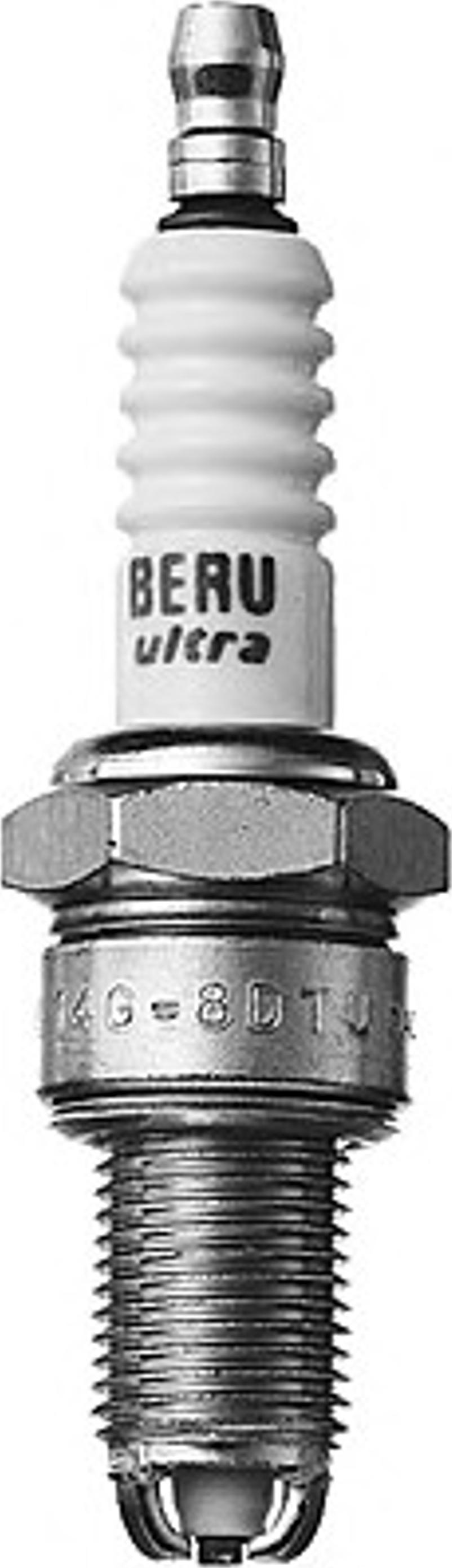 BorgWarner (BERU) 0001330104 - Свеча зажигания www.autospares.lv