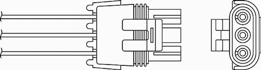 BorgWarner (BERU) 0 824 010 042 - Lambda zonde www.autospares.lv