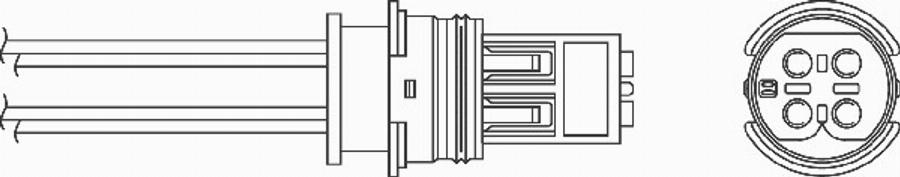 BorgWarner (BERU) 0 824 010 179 - Lambda zonde autospares.lv