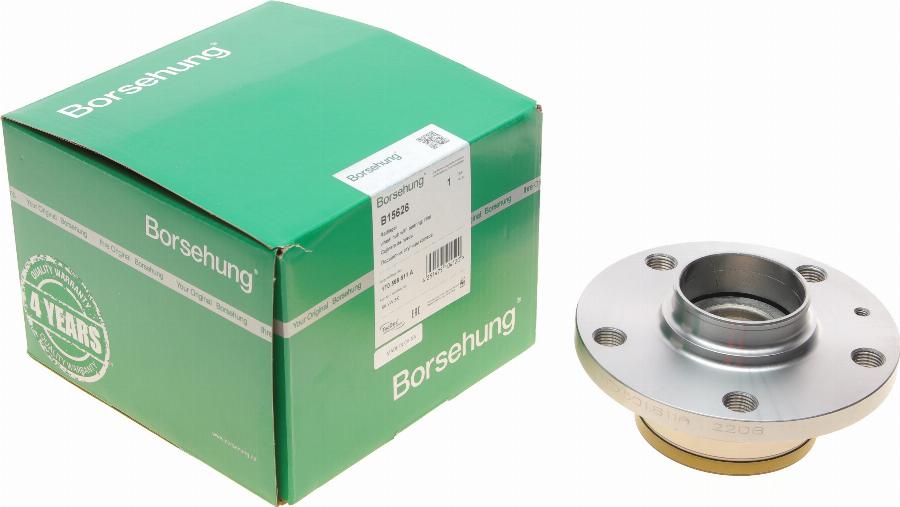 Borsehung B15626 - Подшипник ступицы колеса, комплект www.autospares.lv