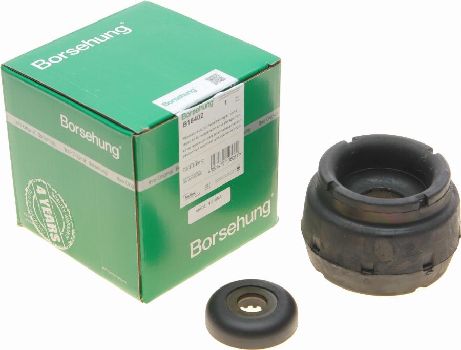 Borsehung B18402 - Опора стойки амортизатора, подушка www.autospares.lv