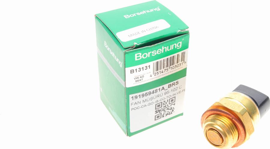 Borsehung B13131 - Temperature Switch, radiator / air conditioner fan www.autospares.lv