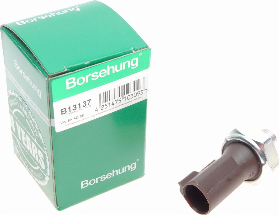 Borsehung B13137 - Sender Unit, oil pressure www.autospares.lv