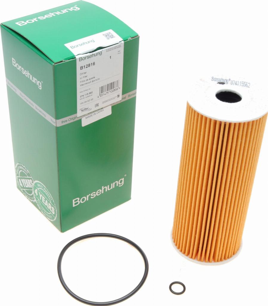 Borsehung B12816 - Eļļas filtrs autospares.lv