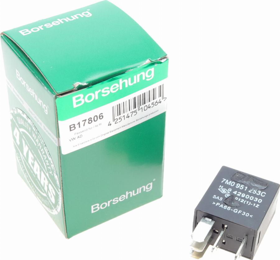 Borsehung B17806 - Multifunkcionāls relejs autospares.lv