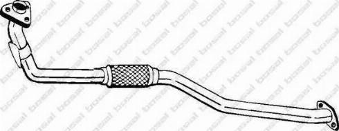 Bosal 886-005 - Izplūdes caurule www.autospares.lv