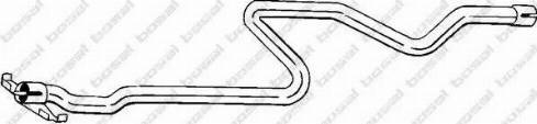 Bosal 886-021 - Izplūdes caurule www.autospares.lv