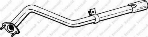 Bosal 821-219 - Izplūdes caurule www.autospares.lv